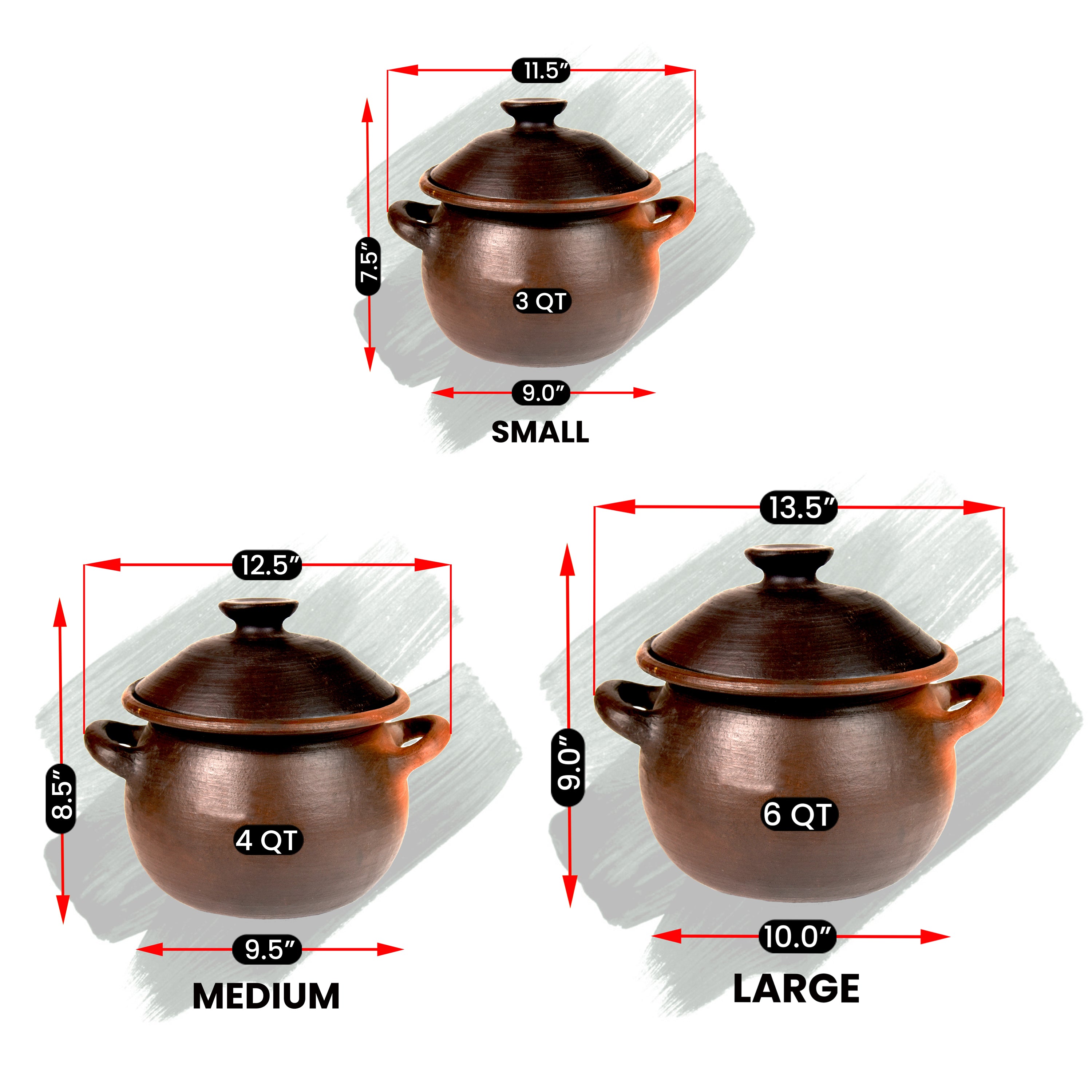 Pomaireware Round Pot