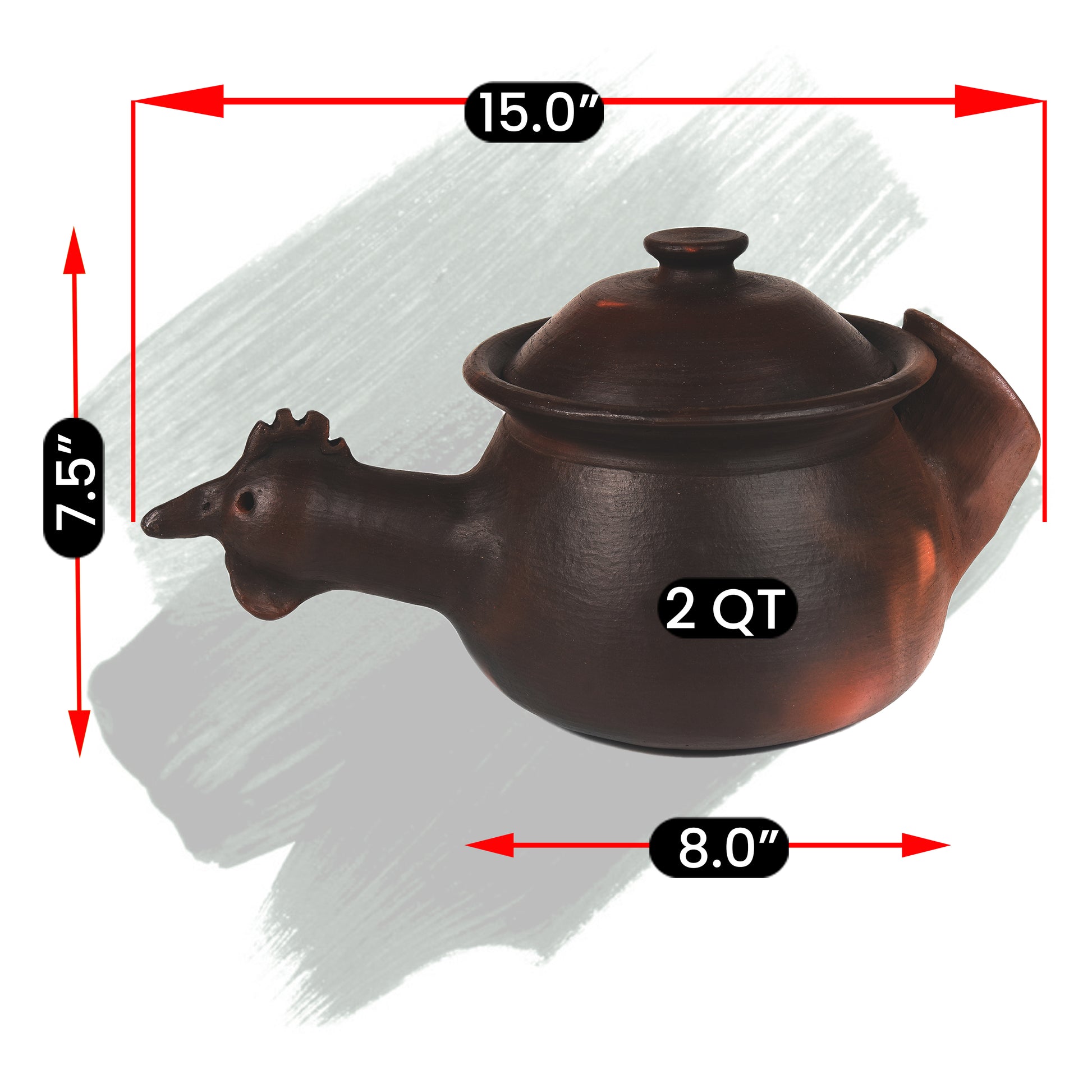 Pomaireware Hen Pot