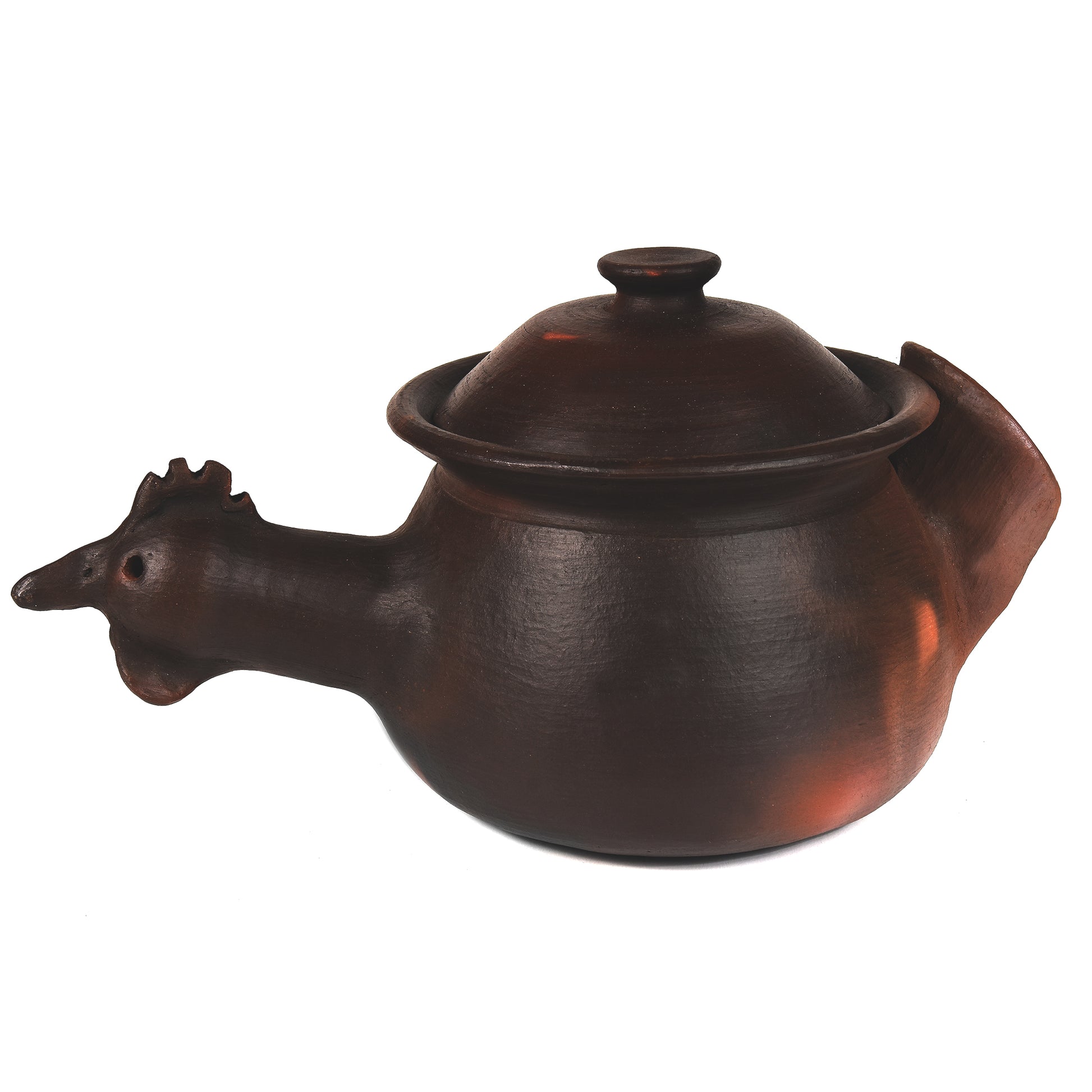 Pomaireware Hen Pot