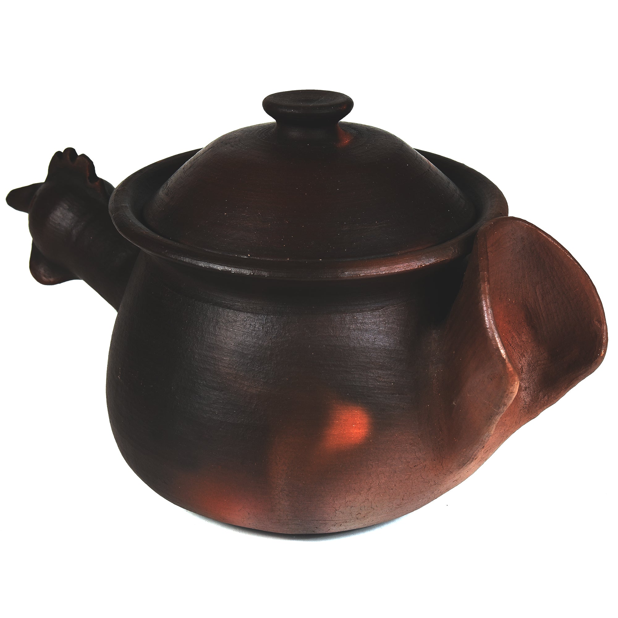 Pomaireware Hen Pot