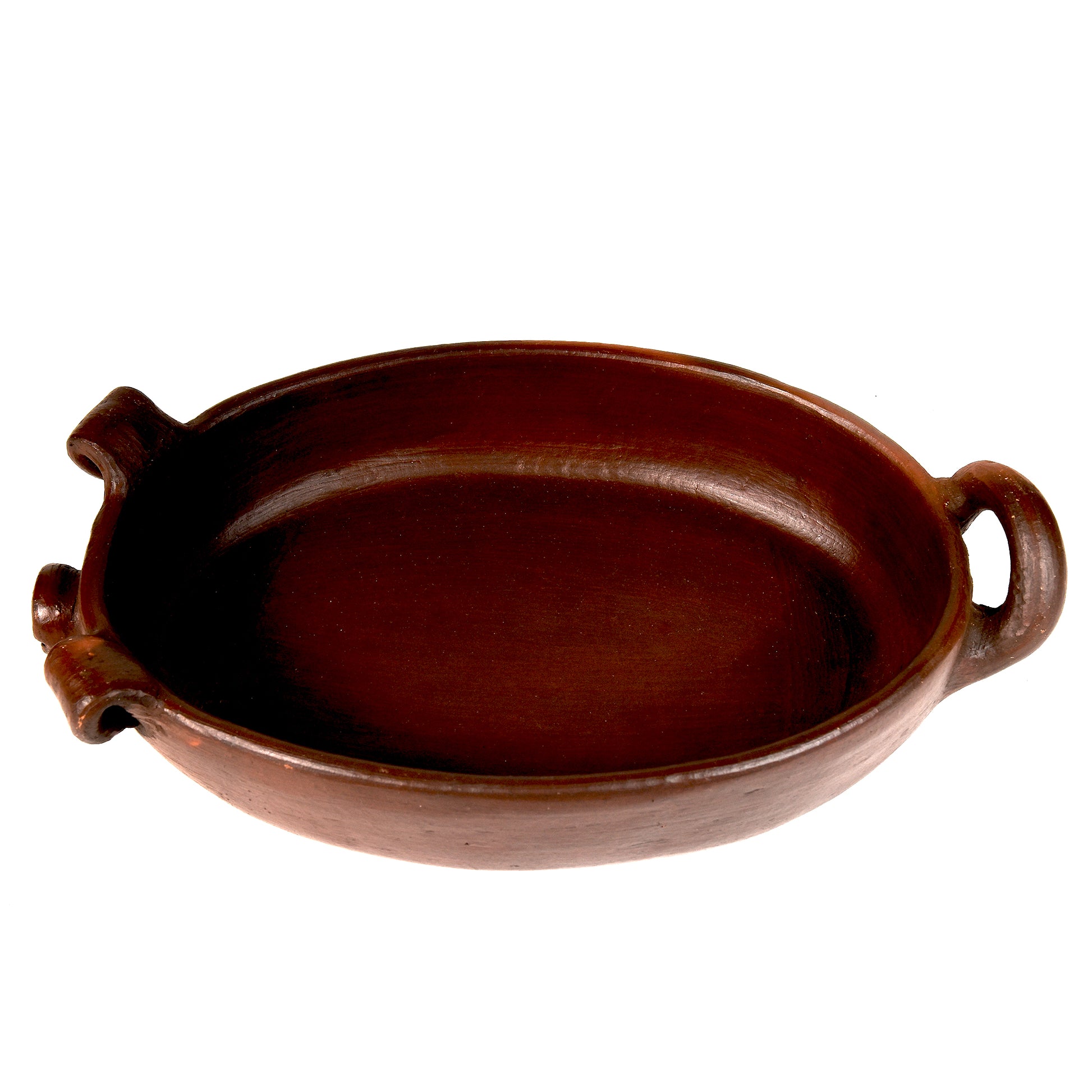 Pomaireware Pig Faced Roasting Pan
