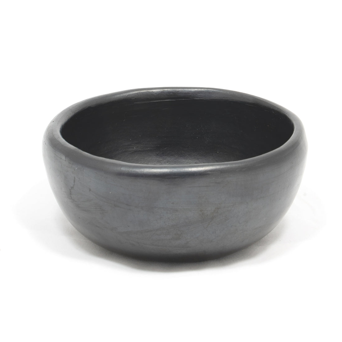 Black Clay, La Chamba Round Dessert Bowl