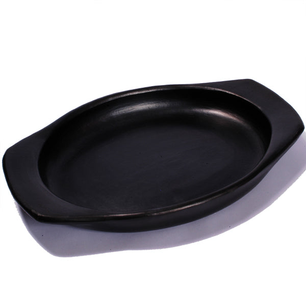 Black Clay, La Chamba Oval Serving Dish