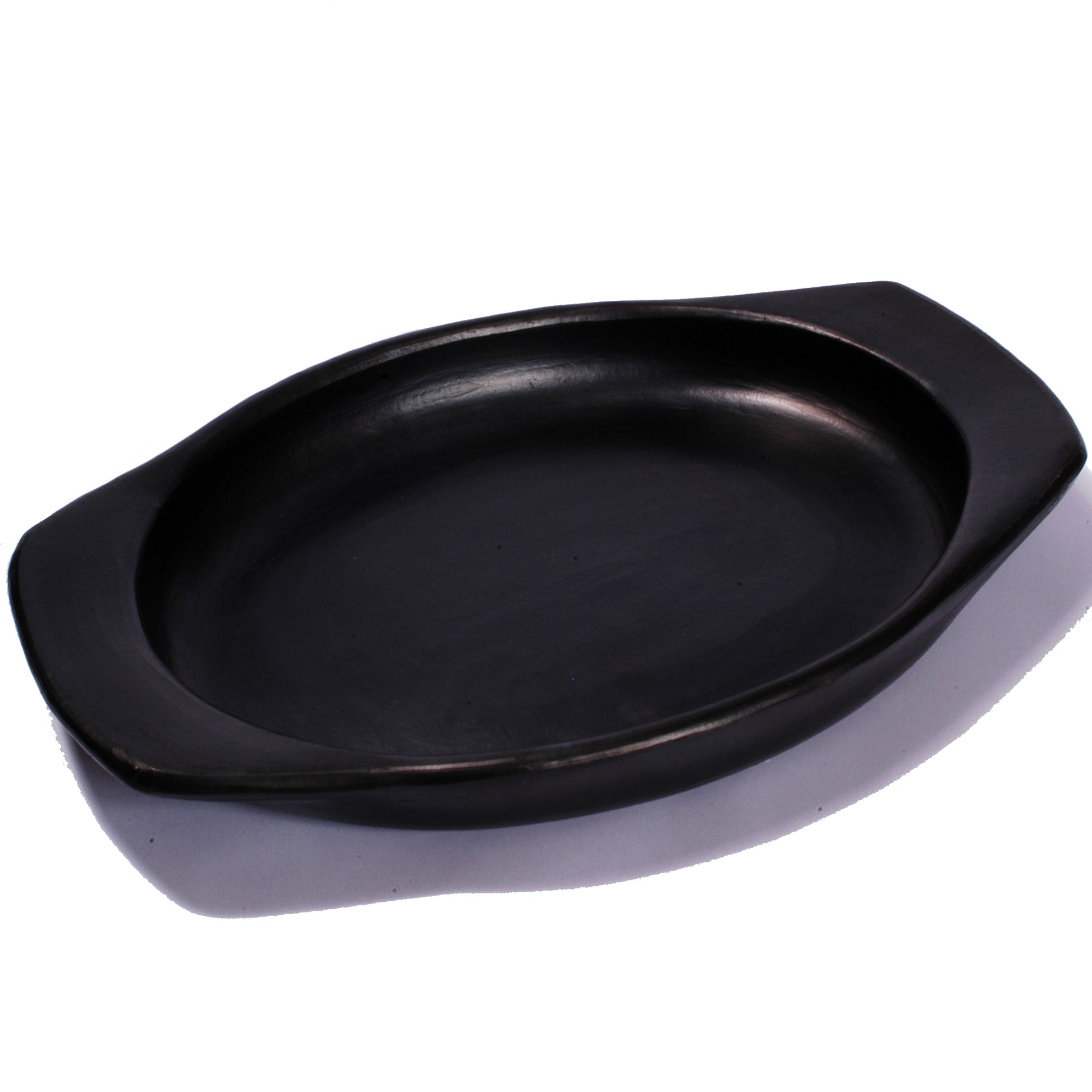 Black Clay, La Chamba Oval Serving Dish