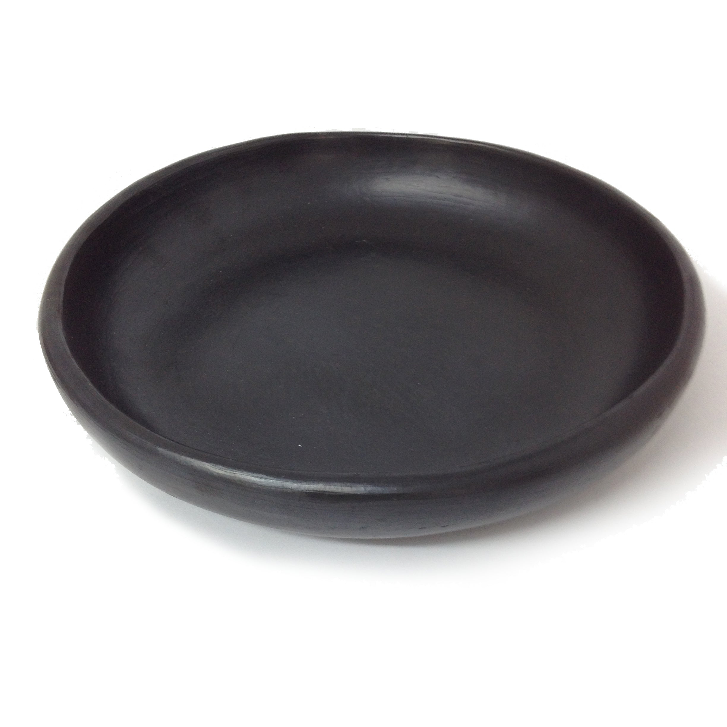 Black Clay, La Chamba Round Serving Plate