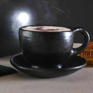 Black Clay, La Chamba Coffee Cup