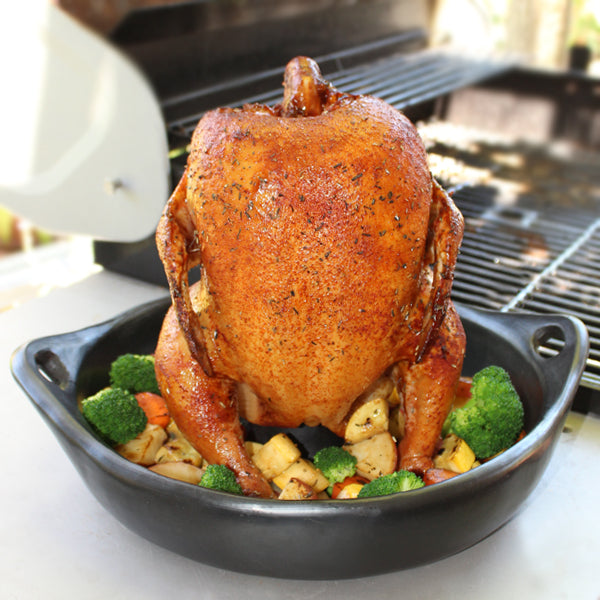 Black Clay, La Chamba Beer Can Chicken Roaster