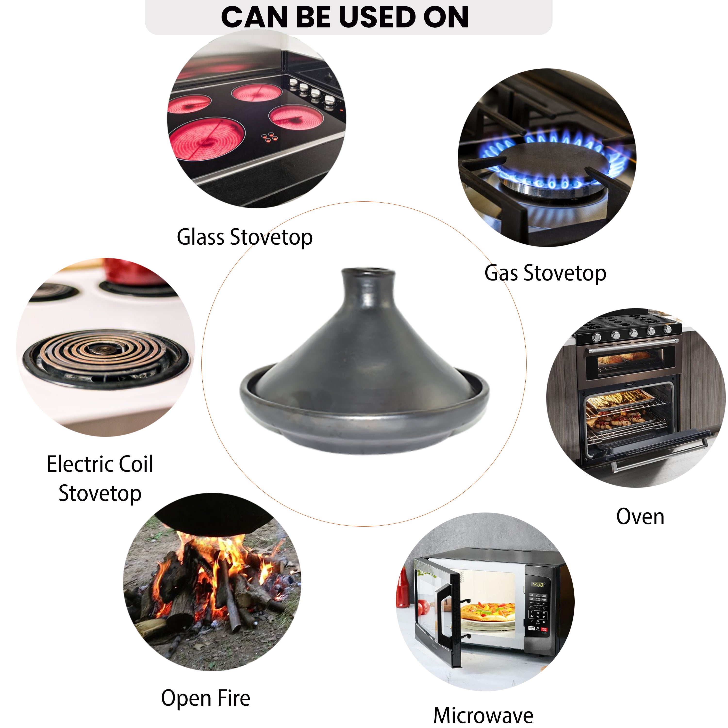 Black Clay , La Chamba Tagine.