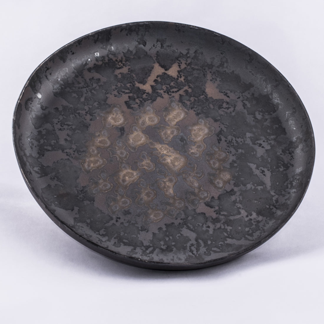 Rustic Gold Plate – Handmade