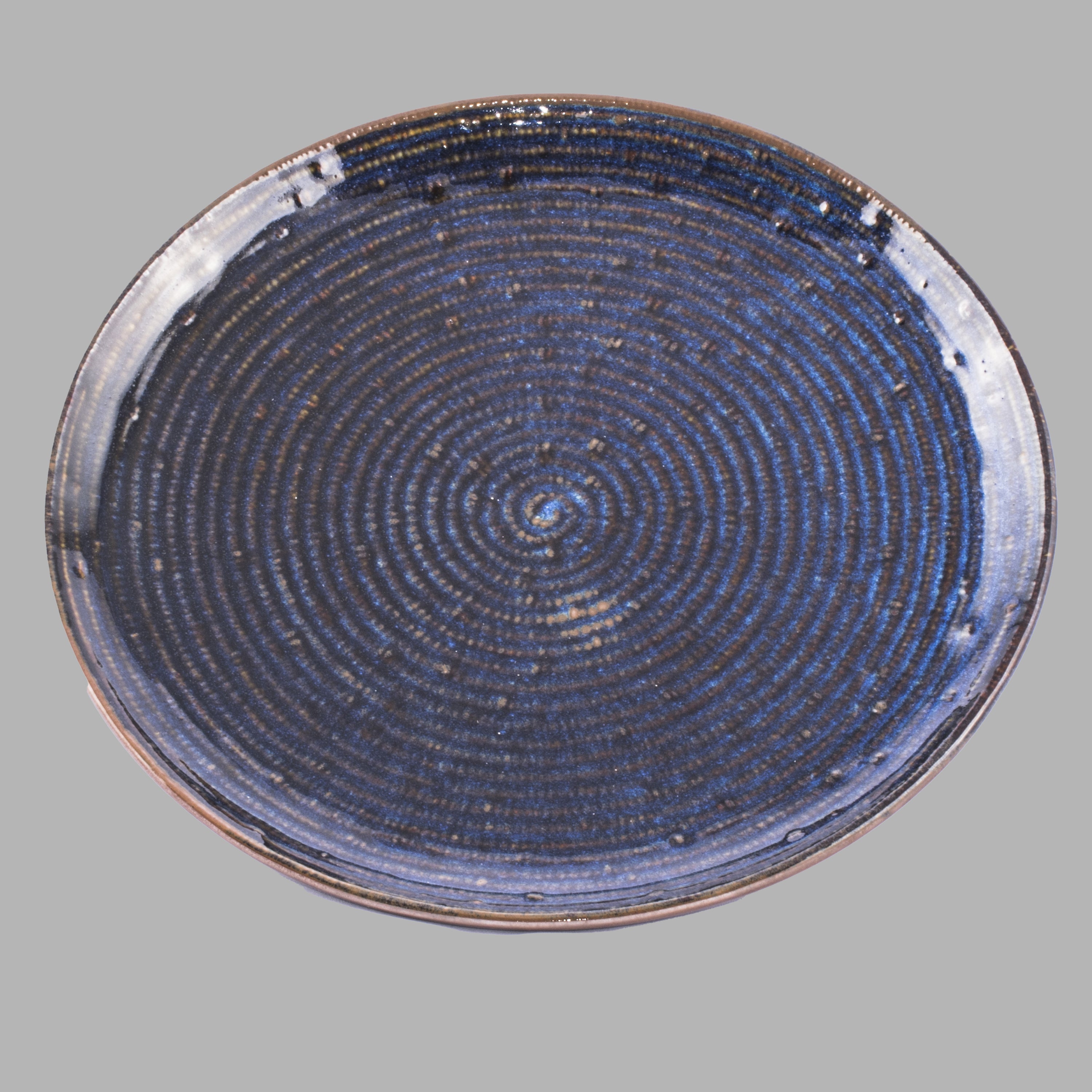 Antique Blue Anayan Plate