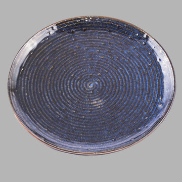 Antique Blue Anayan Plate