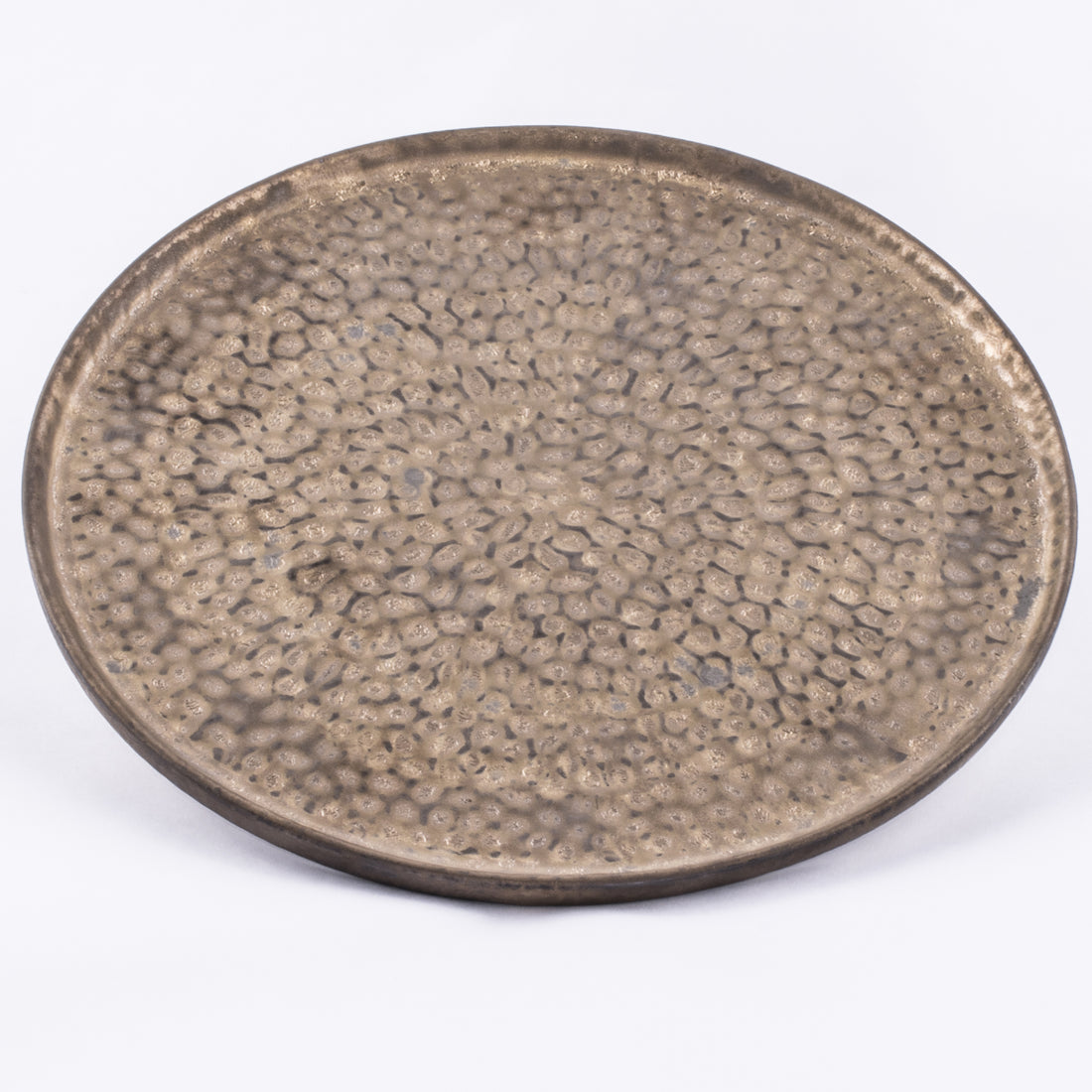 Golden Pebble Rock Plate