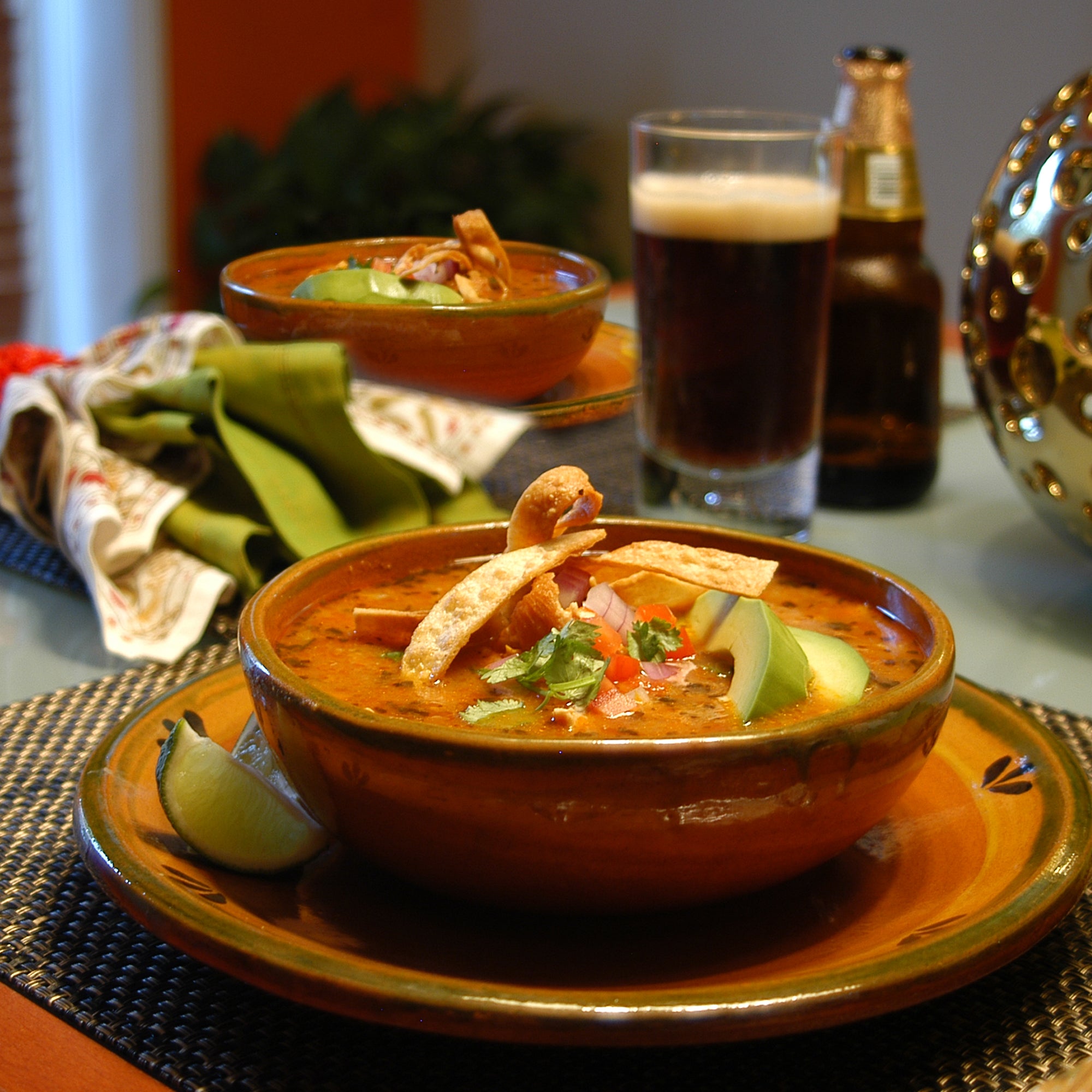 Mexican Clay Soup Bowl