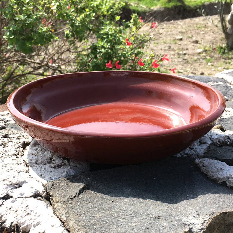 Mexican Clay Cazuela Plate