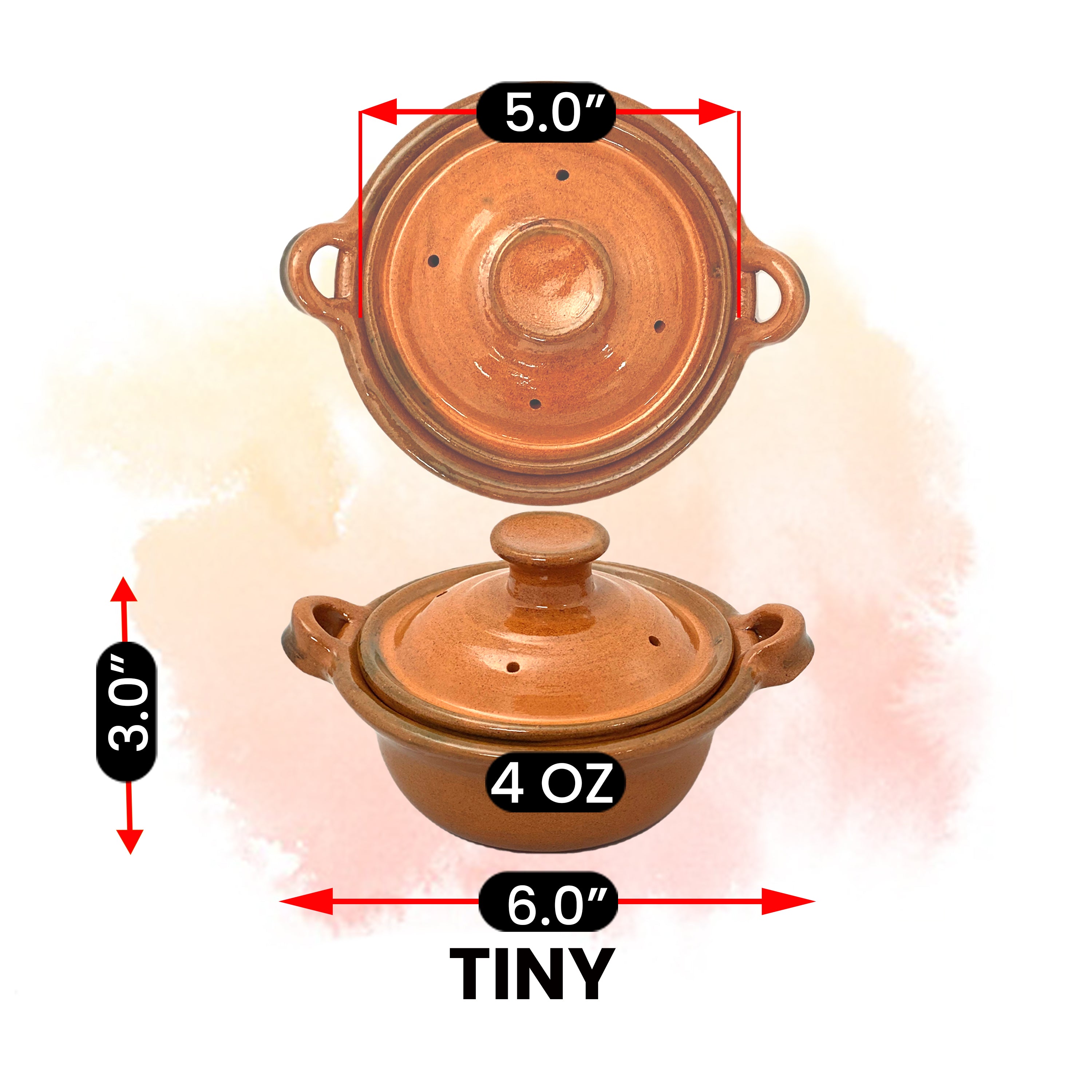 Mexican Lidded Cazuela