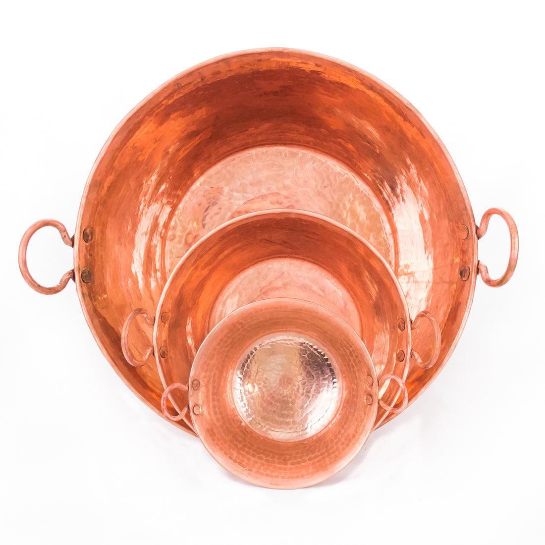 Mexican Hand Hammered Copper Cazo