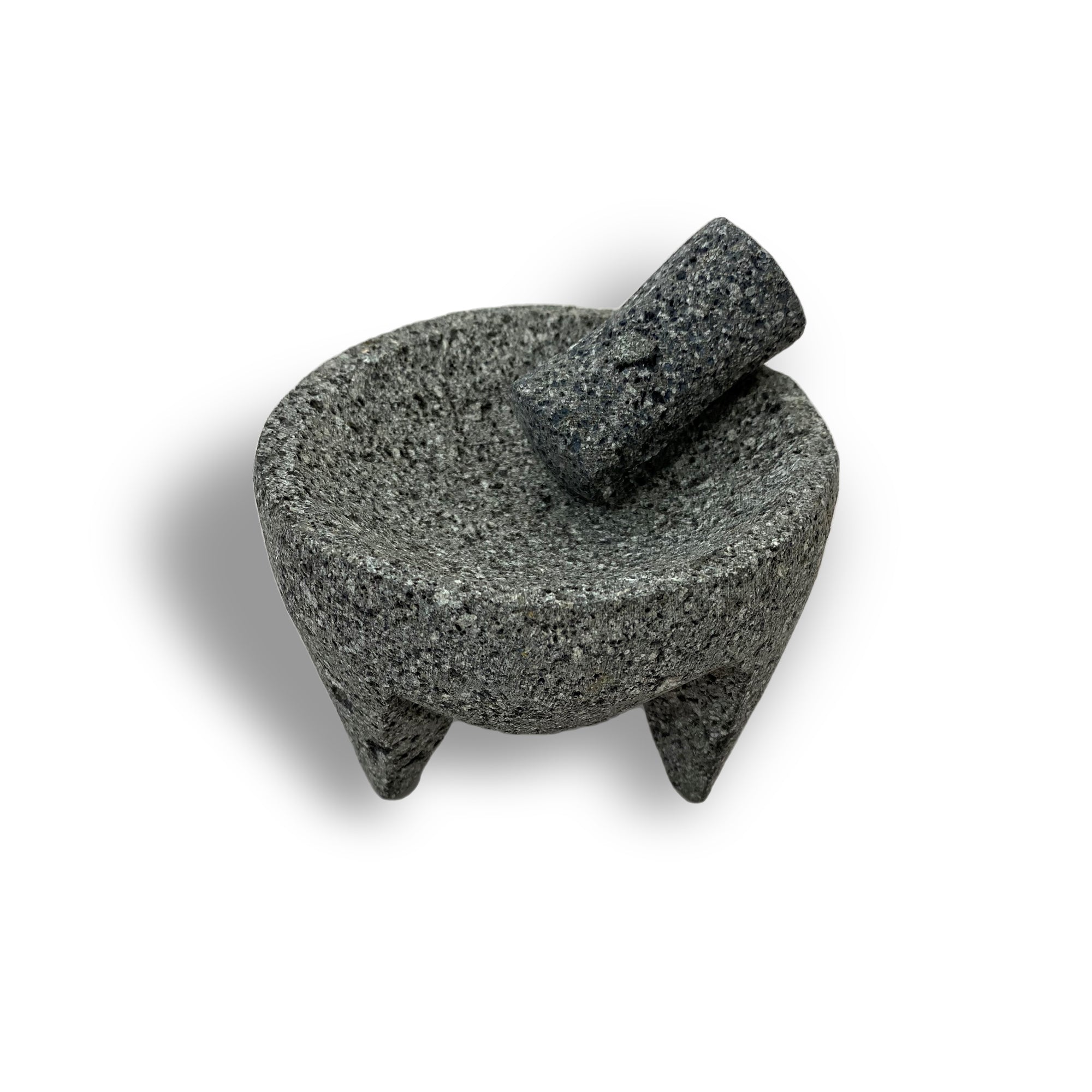 Lava Stone Molcajete Traditional Mexican Mortar & Pestle